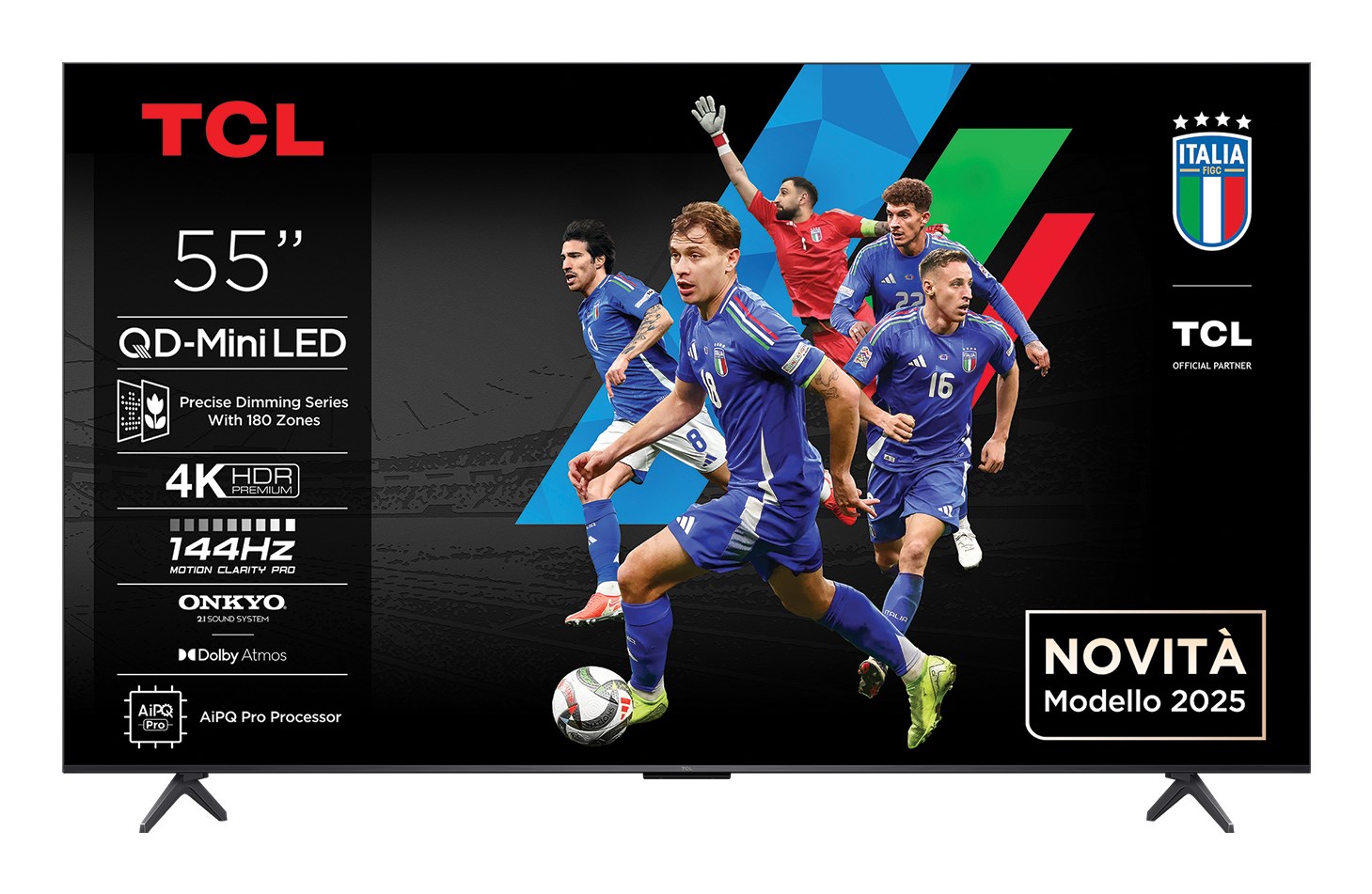 TCL Q6C 55Q6C TV 139.7 cm (55") 4K Ultra HD Smart TV Wi-Fi Metallic