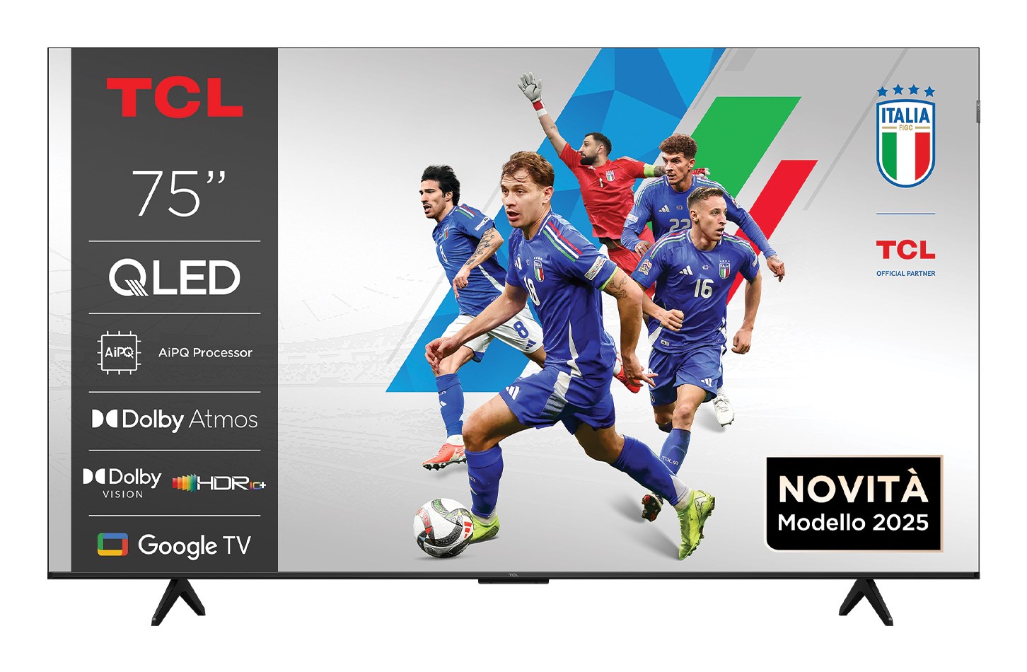 TCL P79K 75P79K TV 190.5 cm (75") 4K Ultra HD Smart TV Wi-Fi Metallic 450 cd/m²