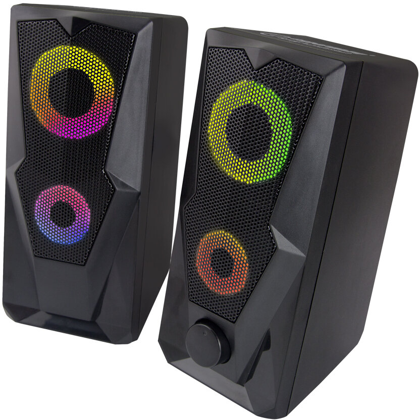 ZMADHUES ZERI GAMING ESPERANZA RAINBOW BAILA EGS103 | RGB 6W BLACK