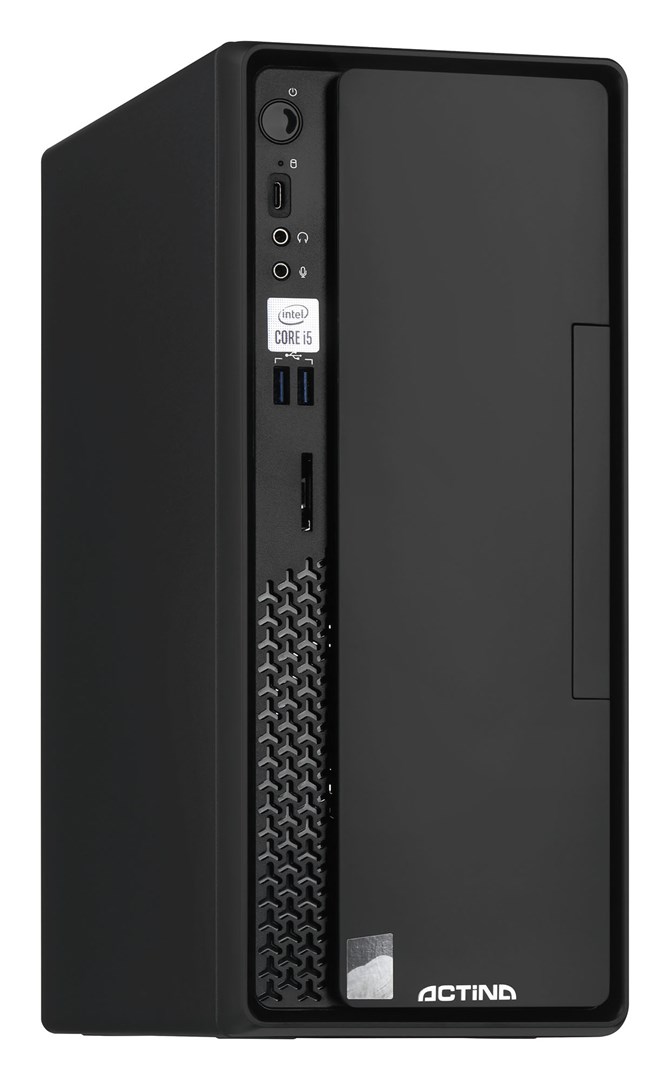 Kompjuter, Actina Mini Tower me procesor Intel® Core™ i5-13400, 16GB DDR4, 256GB SSD, Windows 11 Pro, ngjyrë e zezë