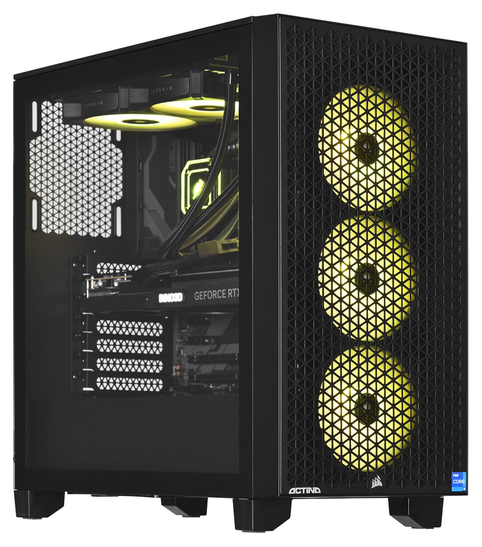 Kompjuter, Actina 5901443339984, AMD Ryzen™ 9 7900X3D, 32GB DDR5-SDRAM, 2TB SSD, AMD Radeon RX 7900 XTX Midi Tower Black