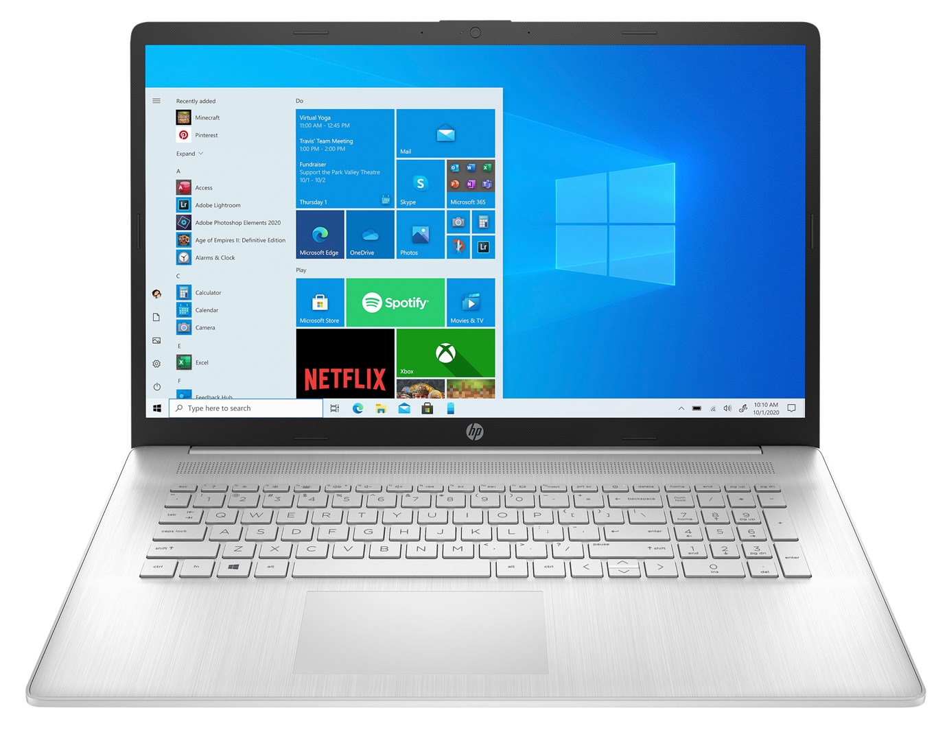 Laptop, HP 17-CN3033CL, i5-1335U 17,3",FHD AG 250nit IPS, 16GB_3200MHz, SSD512 IrisXe, WiFi6 BT5, USB-C, 41Wh Win11 Natural, i argjendte
