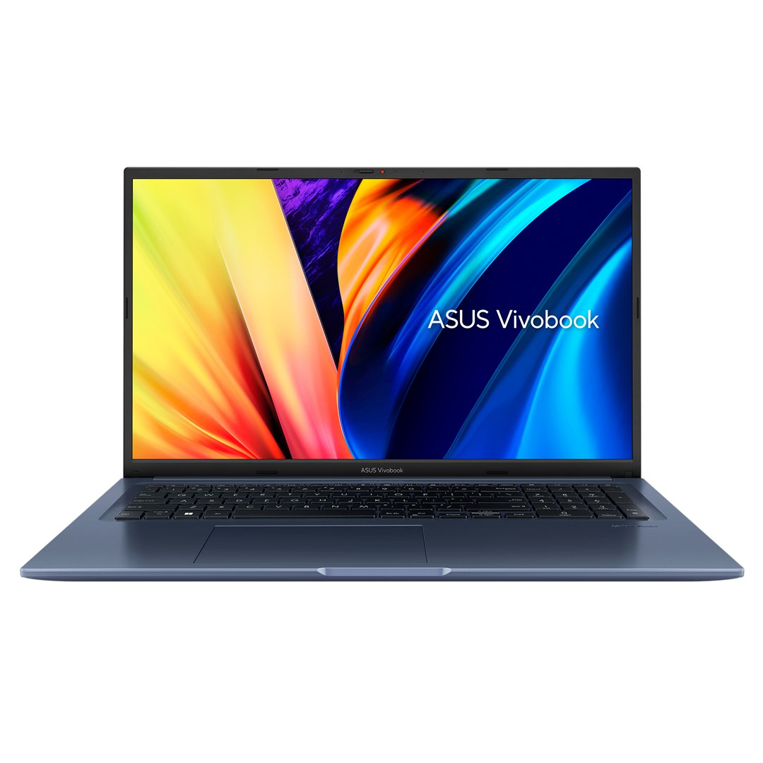 Laptop, ASUS Vivobook 17X K1703ZA-SB54, Intel® Core™ i5 i5-12500H, 43.9cm, 17.3", Full HD, 16 GB DDR4-SDRAM, 512 GB SSD, Wi-Fi 6 (802.11ax), Windows 11 Home, i kaltert