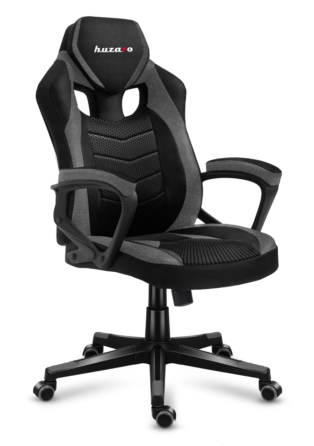 Karrige gaming Huzaro FORCE 2.5 me rrjetë, ngjyrë e zezë dhe gri