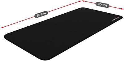 MOUSEPAD GAMING HUZARO HZ-MOUSEPAD 1.0 XL | 80X40MM I ZI