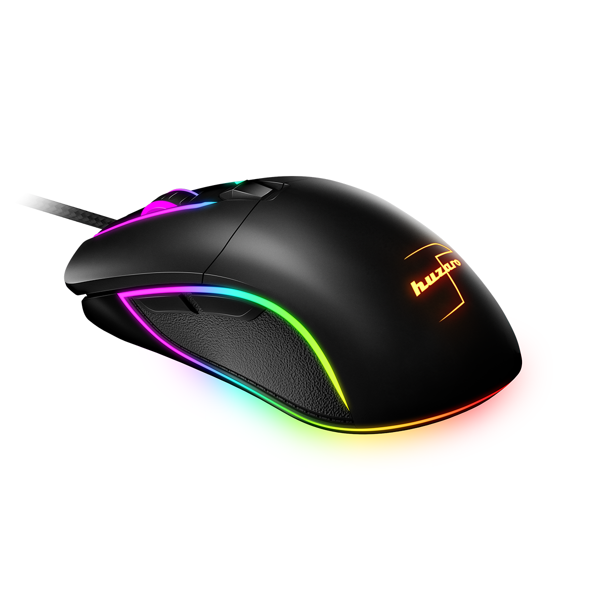 MOUSE GAMING HUZARO HZ-SHOT 1.5 | 6D 10000DPI RGB  I ZI