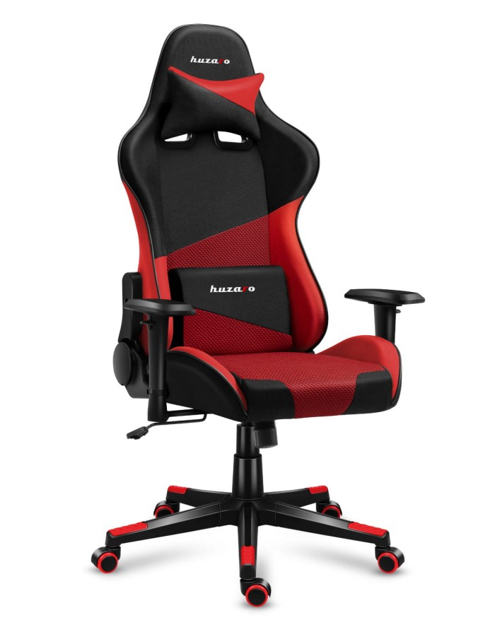 Karrige,Huzaro Force 6.2 PC gaming,chair Bucket cradle seat,e Kuqe & e Zezë