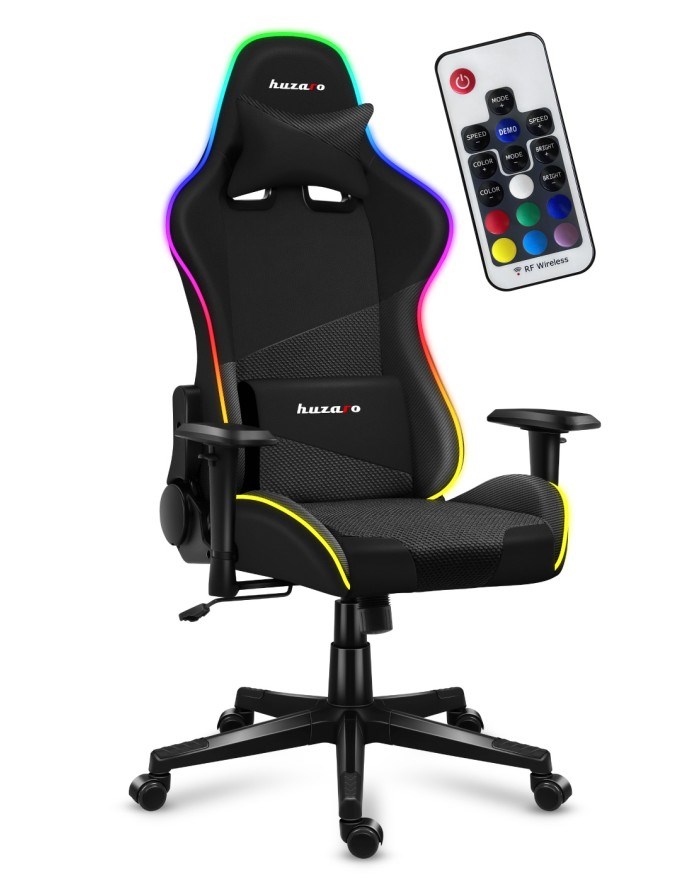 Karrige, Huzaro, Force 6.2 RGB, PC gaming, chair, Bucket, cradle seat, e Zezë