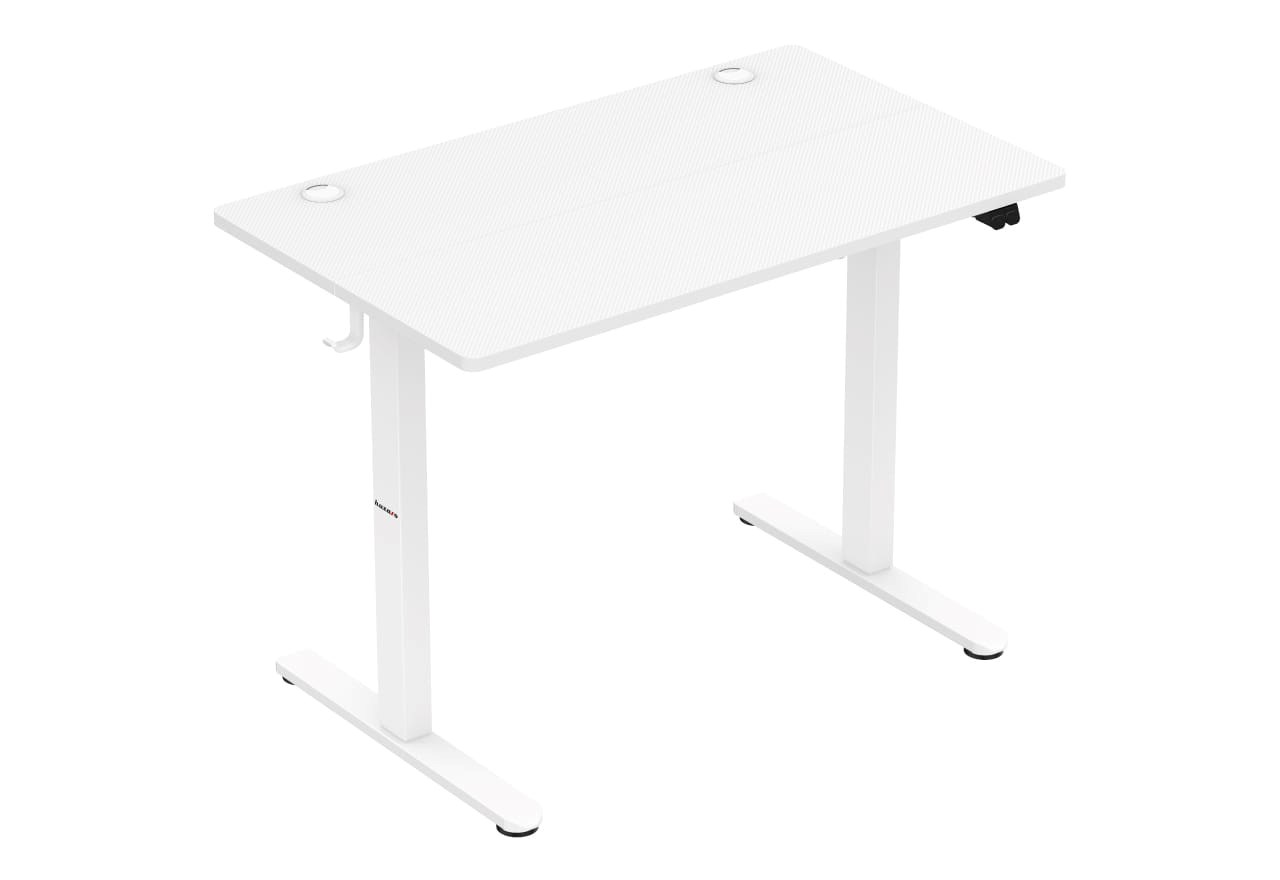 Tavolin, Huzaro Hero, 7.9 Bardhë - height-adjustable elekrike gaming desk