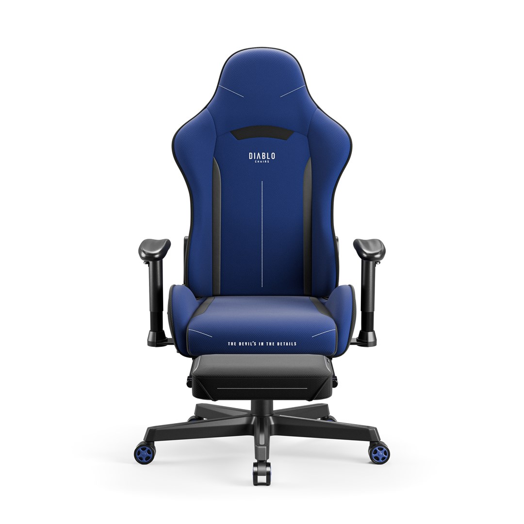 Karrige , Diablo X-Starter Gaming Chair – Navy Blue