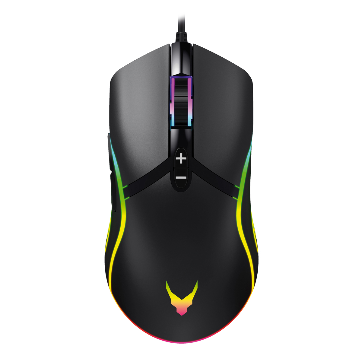 MOUSE GAMING VARR VGMB03 | 7D 6400DPI RGB BLACK