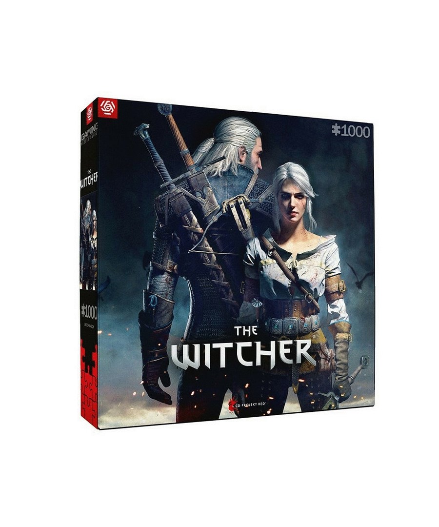Jigsaw puzzle Good Loot The Witcher: Geralt & Ciri (1000 copë)