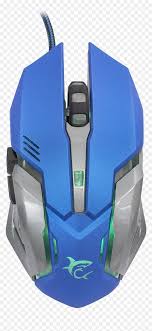 MOUSE WHITE SHARK GM-1604 CAESAR BLUE