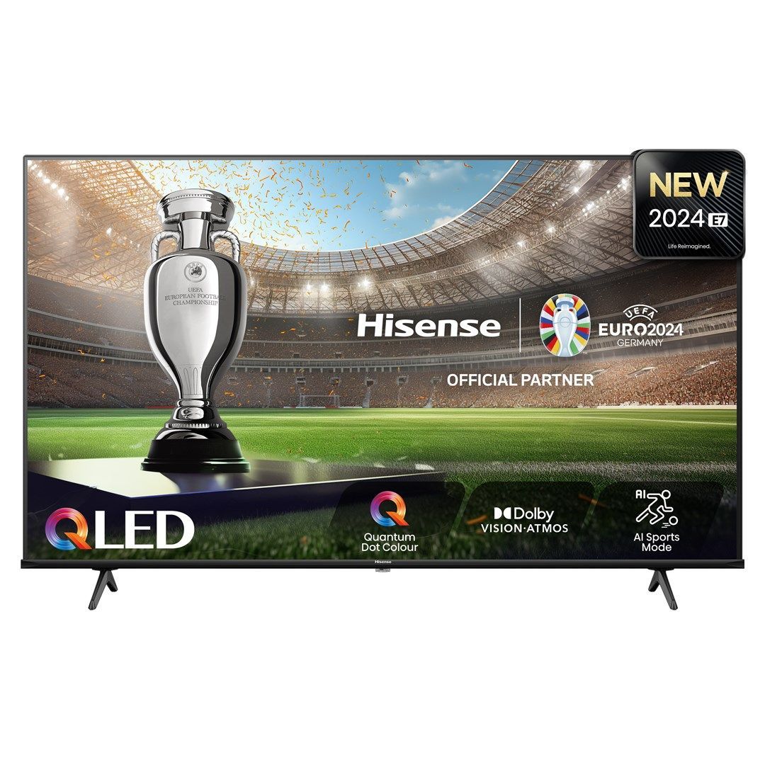 Televizor Hisense 50E7NQ TV 127cm, 50", 4K, Ultra HD, Smart TV, Wi-Fi, i zi, 350 cd/m²