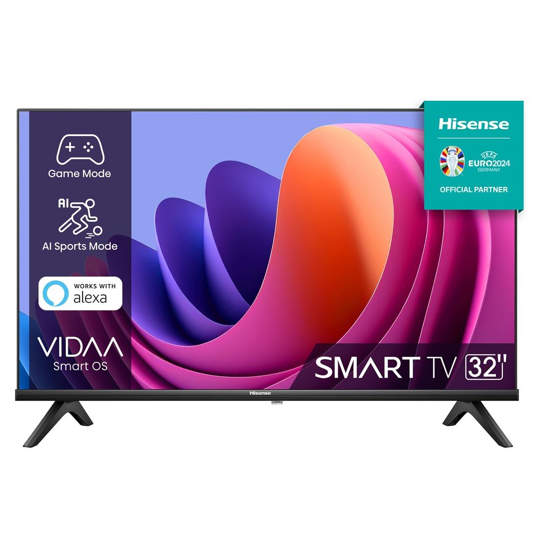Televizor Hisense 32A4N TV 81.3cm, 32", HD, Smart TV, Wi-Fi, i zi  200 cd/m²