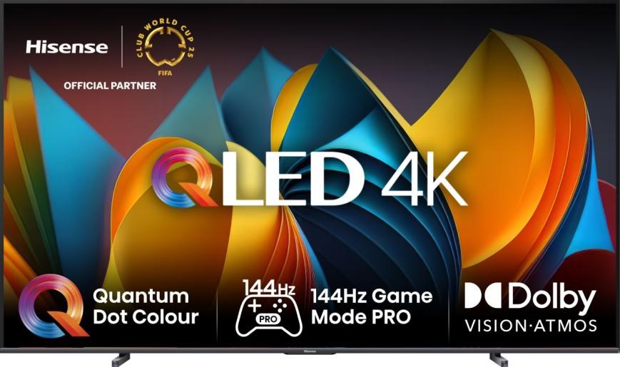 Televizor Hisense 100E7NQ PRO – 100 inç (254 cm), 4K Ultra HD, Smart TV, Wi-Fi, i zi, 500 cd/m²