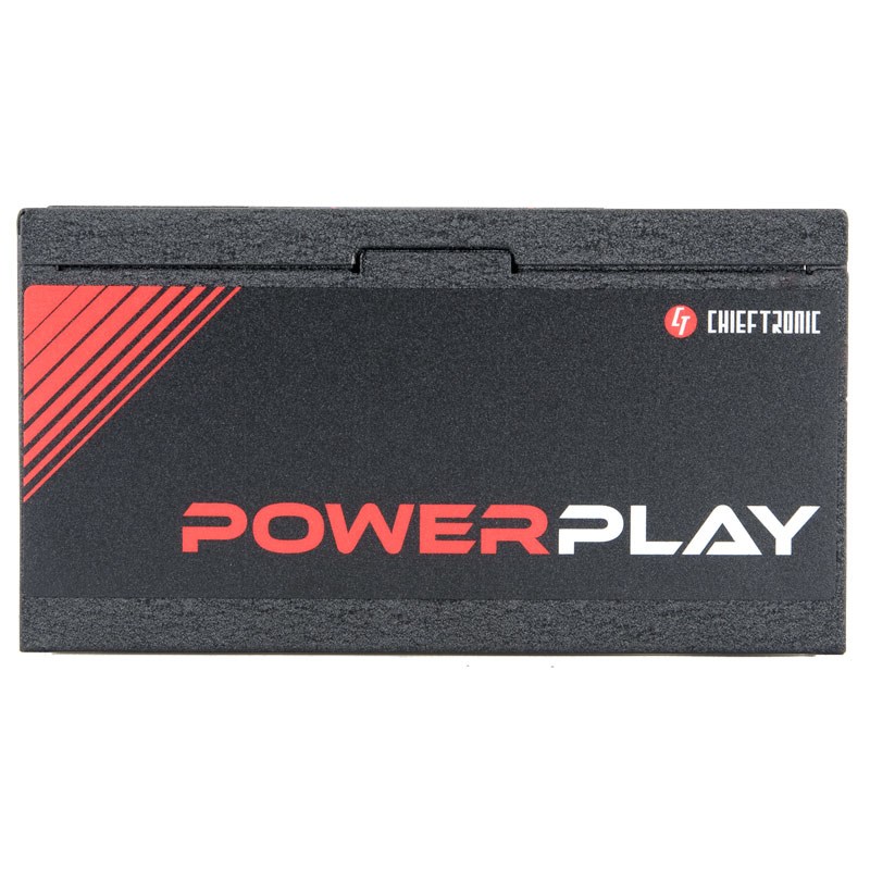 Furnizues Energjie Chieftec PowerPlay, 550W, 20+4 Pin, ATX PS/2, Ngjyrë e Zezë, e Kuqe