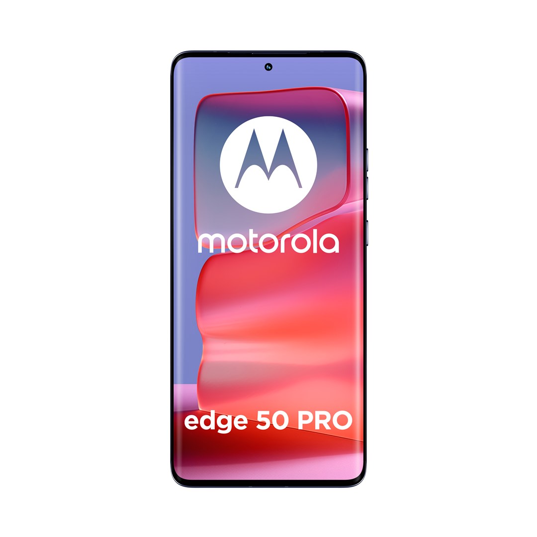 Telefon Motorola Edge 50 Pro - 16.9 cm (6.67"), Dual SIM, Android 14, 5G, 12 GB RAM, 512 GB, 4500 mAh, Lavender