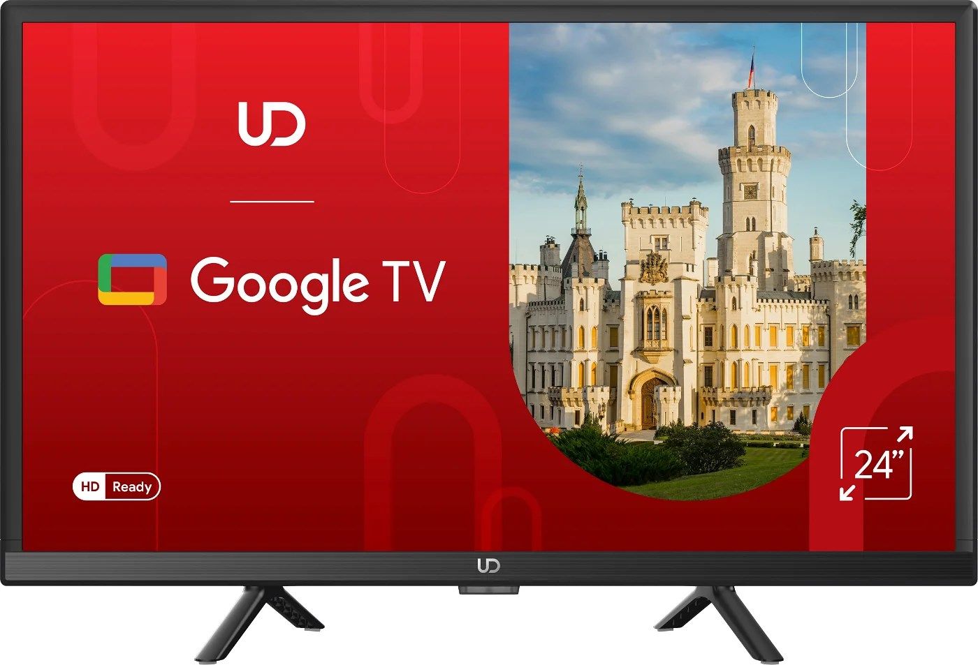 Televizor 24" UD 24GW5210S HD, D-LED, DVB-T/T2/C