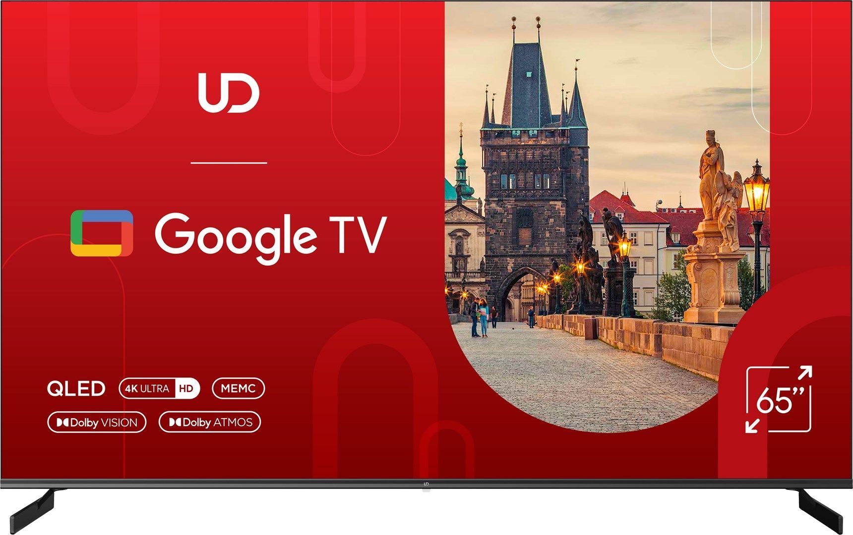 Televizor UD 65" TV 65QGU7210S, 4K, Ultra HD, Q-LED, DVB-T/T2/C