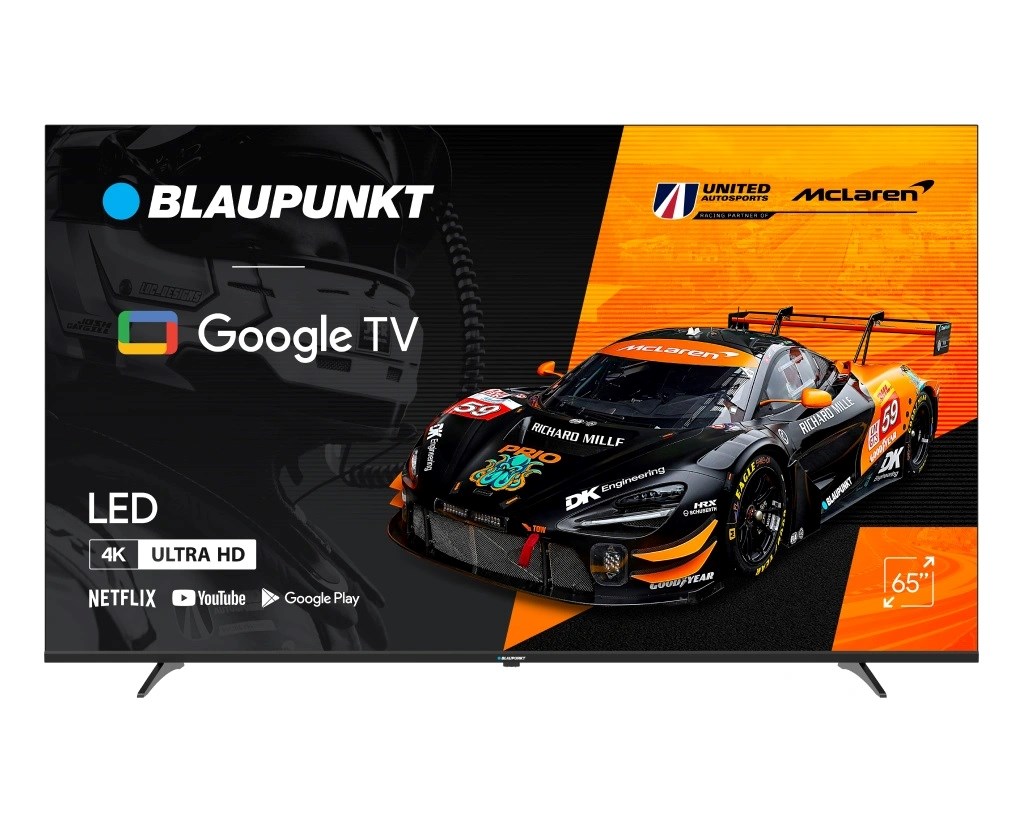 Televizor Blaupunkt 65UGC5500S – 65 inç, 4K Ultra HD, DLED, Google TV, Wi-Fi, Bluetooth, i zi