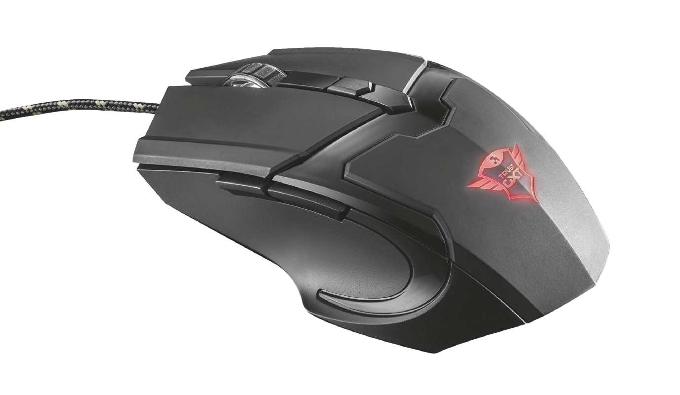 MOUSE GAMING TRUST GAV GTX101 | 6D 4800DPI BLACK