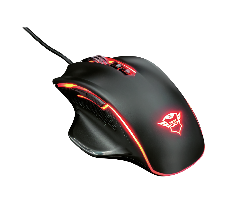 MOUSE GAMING TRUST  GXT168 BLACK