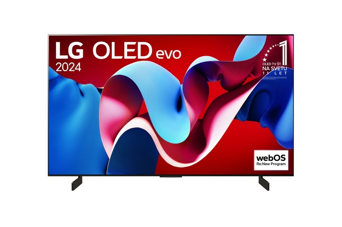 Televizor LG OLED42C41LA 42” (106.7 cm) 4K Ultra HD Smart TV Wi-Fi, ngjyrë e zezë