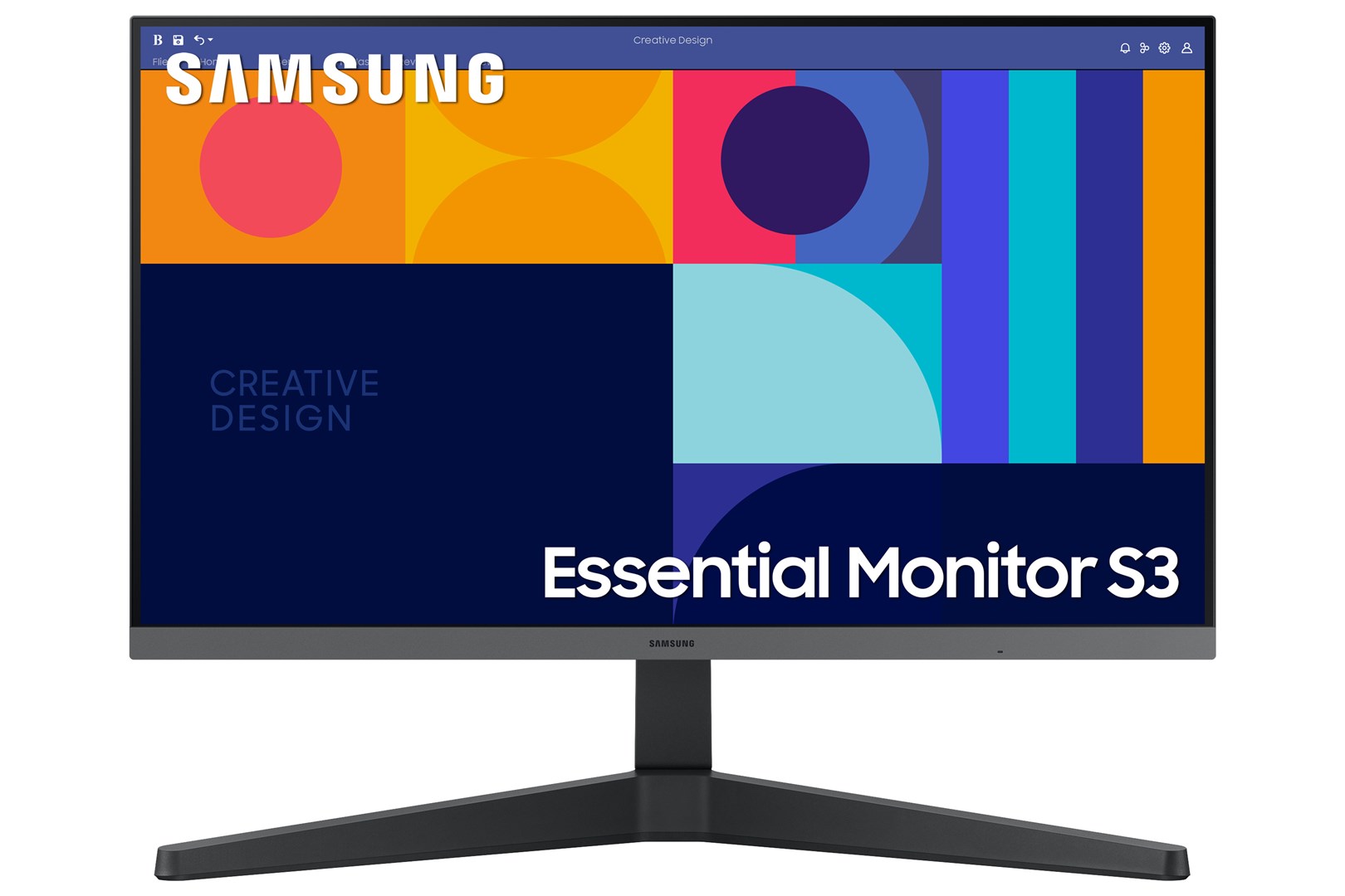 Samsung S33GC LED display 61 cm (24") 1920 x 1080 pixels Full HD Black