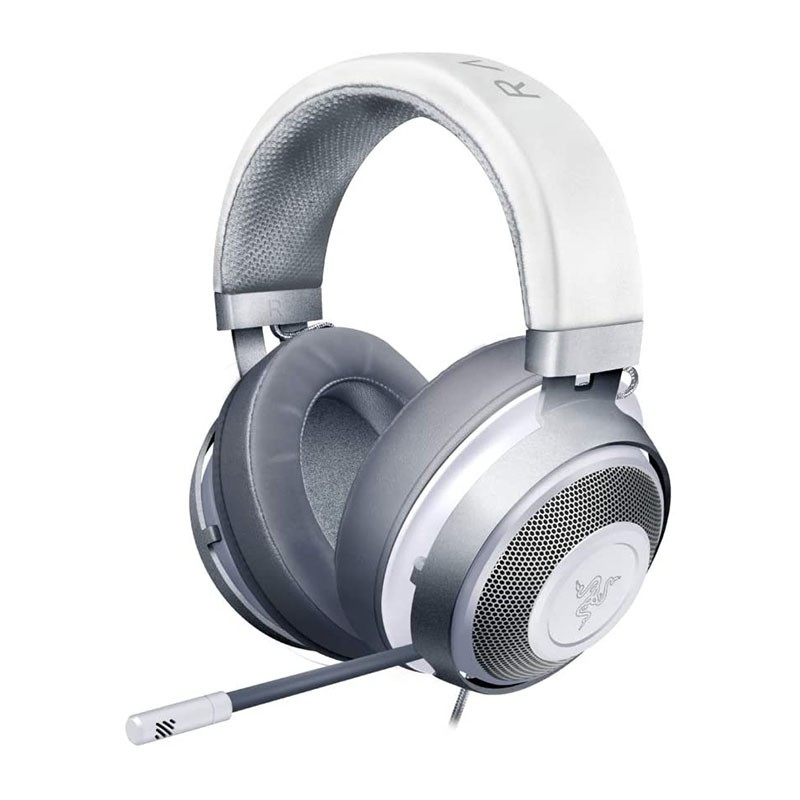 KUFJE GAMING RAZER KRAKEN MERCURY | MIC 3.5MM GREY/WHITE